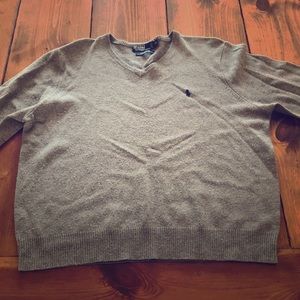 Polo by Ralph Lauren Gray Sweater